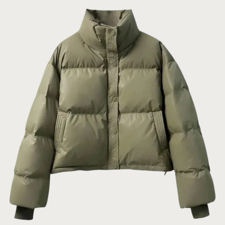 Stilla | Pufferjakke med Cropped Design