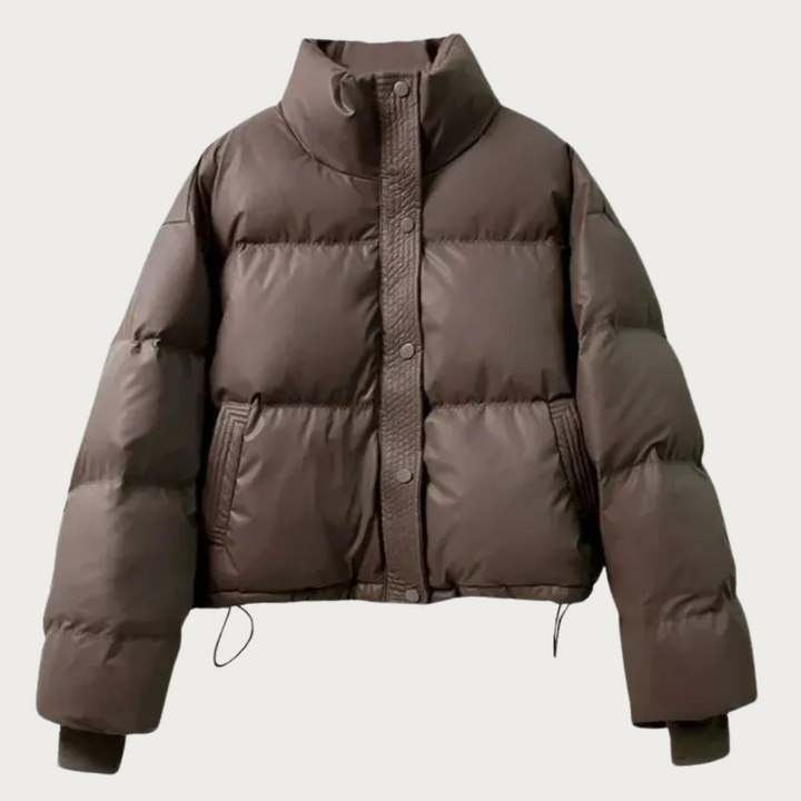 Stilla | Pufferjakke med Cropped Design