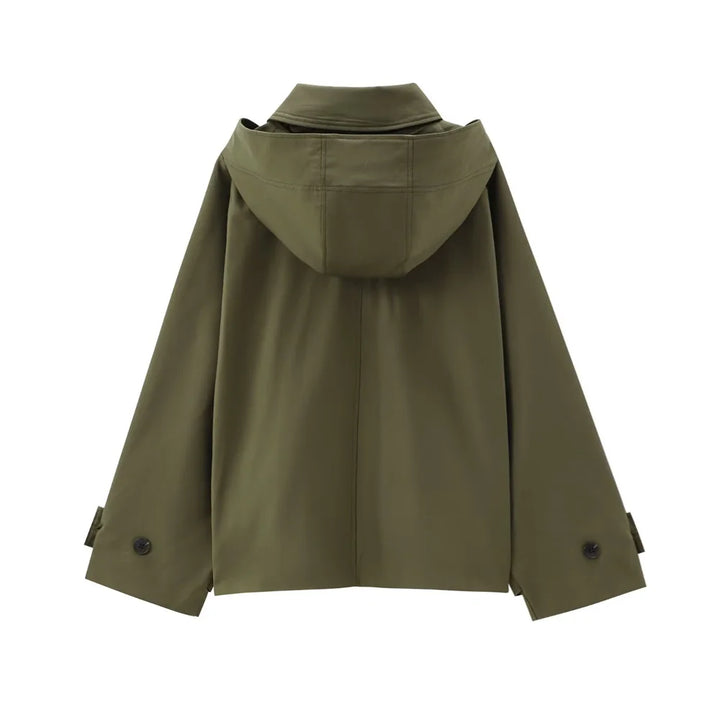 Stilla | Trenchcoat Dame med Hætte