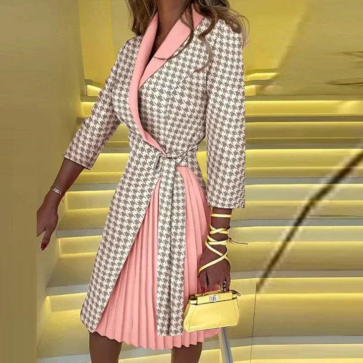 Stilla | Elegante Blazer Kjole Med Struktur