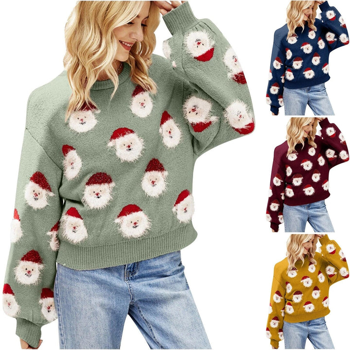 Stilla | Oversized julesweater med julemand motiv