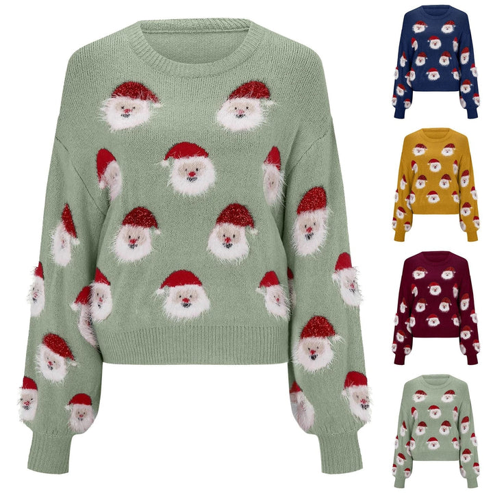 Stilla | Oversized julesweater med julemand motiv