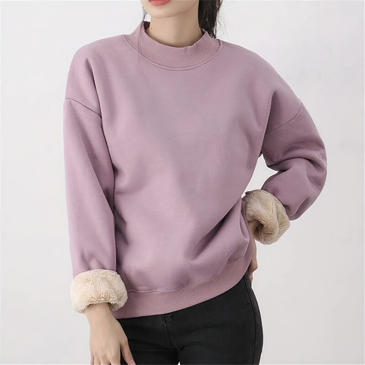 Stilla | Komfortabel Fleece Damepullover
