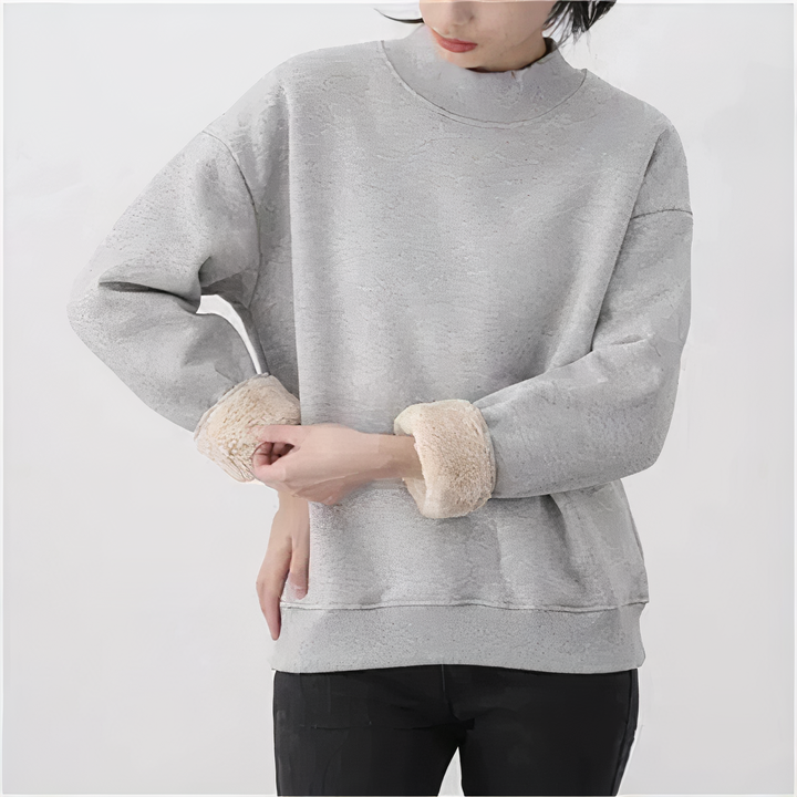 Stilla | Komfortabel Fleece Damepullover
