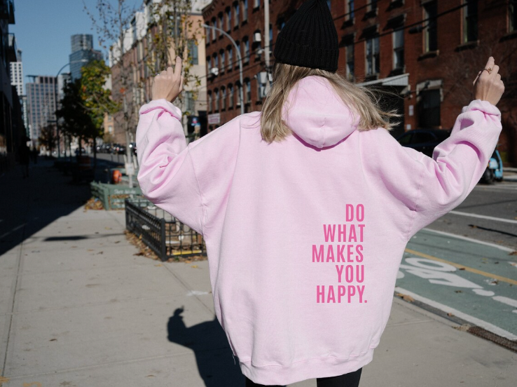 Stilla | Pullover med en glad besked