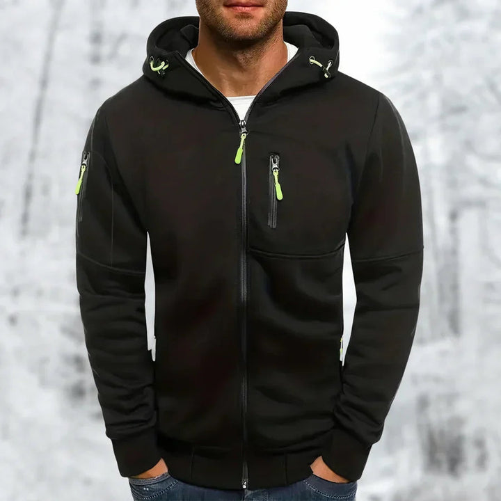 Stilla | Komfortabel Hoodie-jakke med et elegant bylook