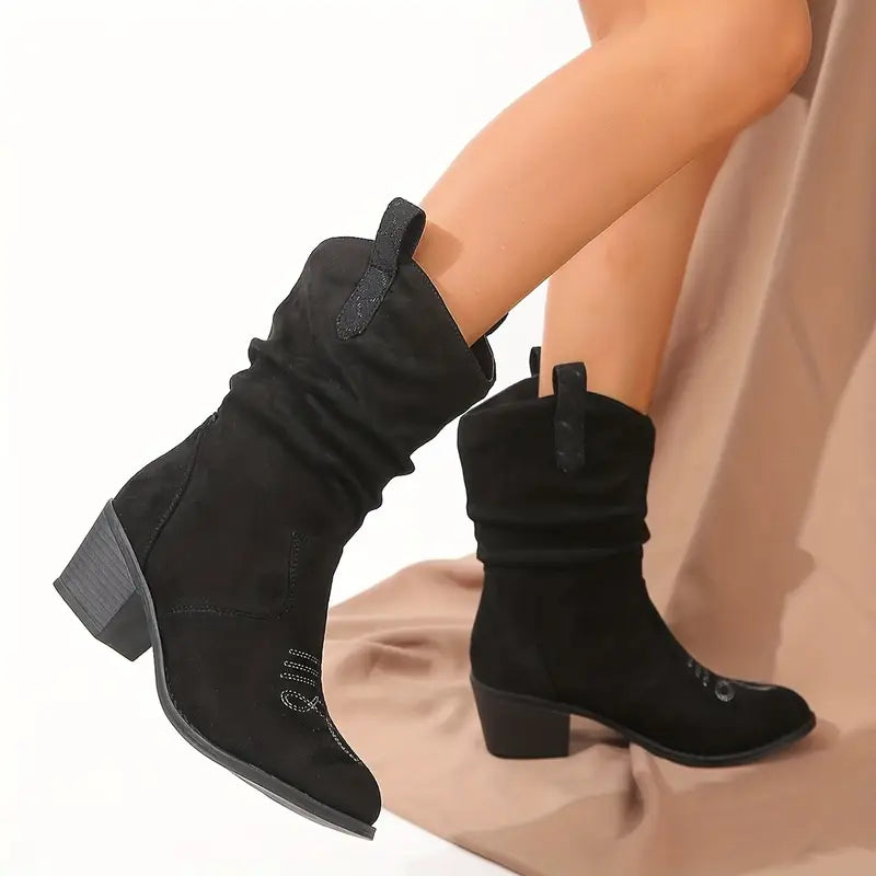 Stilla | Retro Slouchy Cowboyboots