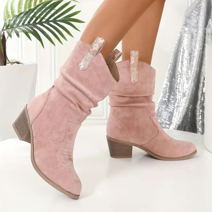 Stilla | Retro Slouchy Cowboyboots