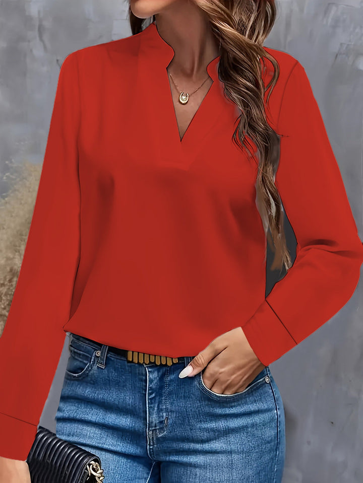Stilla | V-hals Bluse