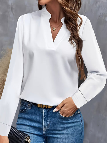 Stilla | V-hals Bluse