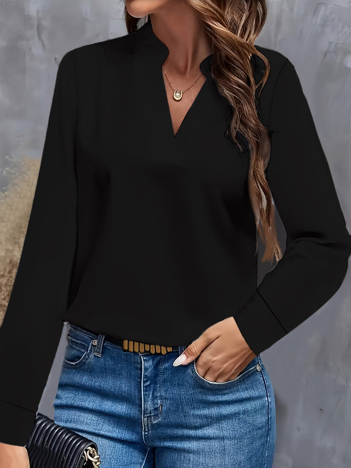 Stilla | V-hals Bluse