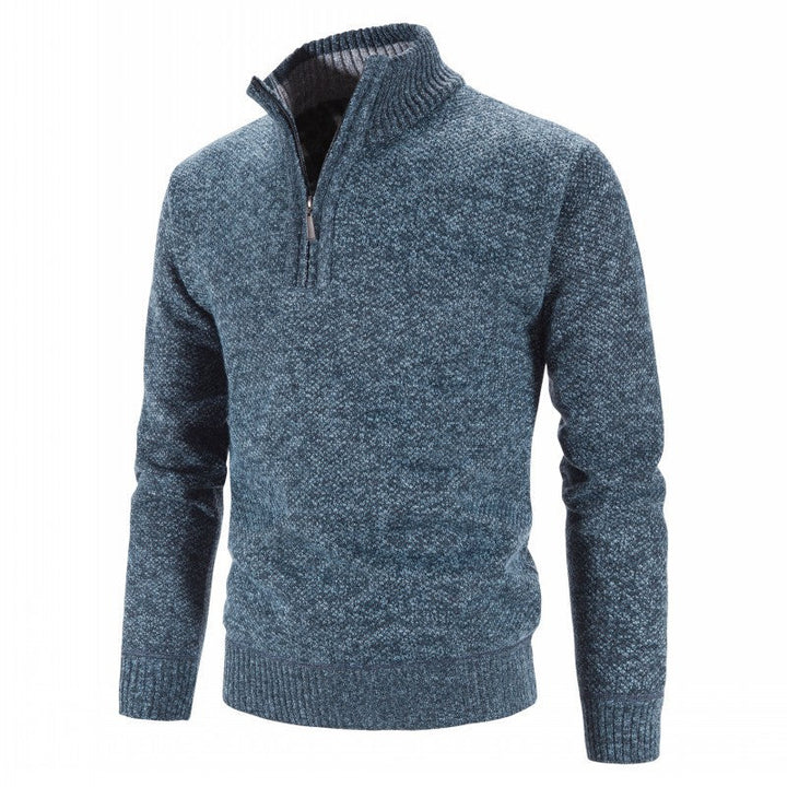 Stilla | Klassisk Lynlås Sweater til Mænd