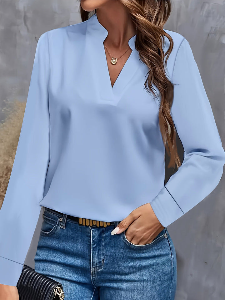 Stilla | V-hals Bluse