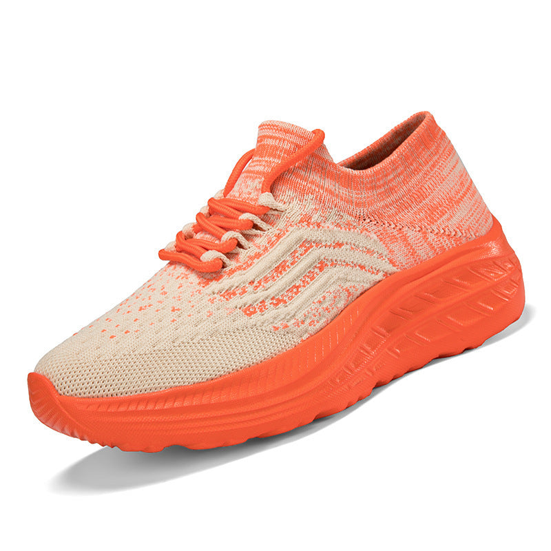 Herre Strik-Performance-Sneakers med Adaptive Fit Teknologi Stilla