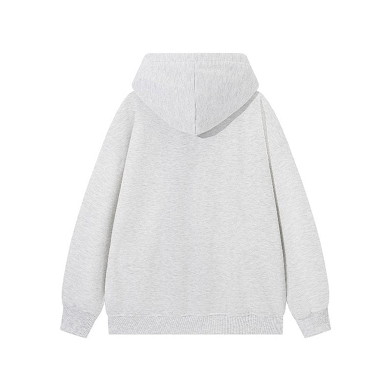 Herre Komfortabel Zip-Hoodie Stilla