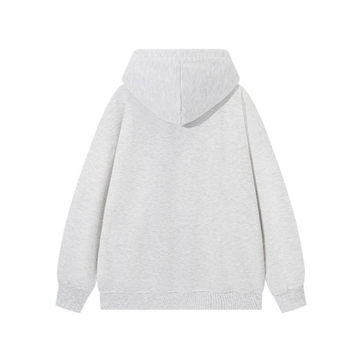 Herre Komfortabel Zip-Hoodie Stilla