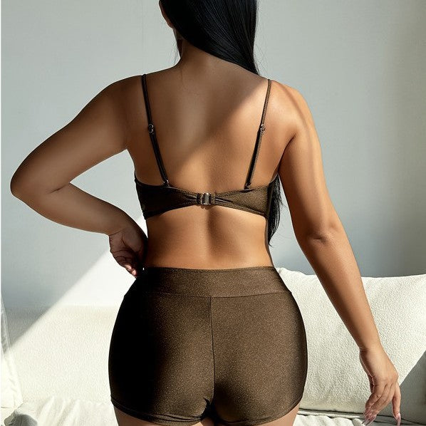 Dame Sport-BH og Shorts Sæt Stilla