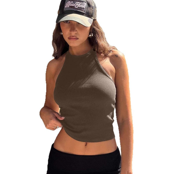 Dame Sporty Halsbånd-Top Stilla