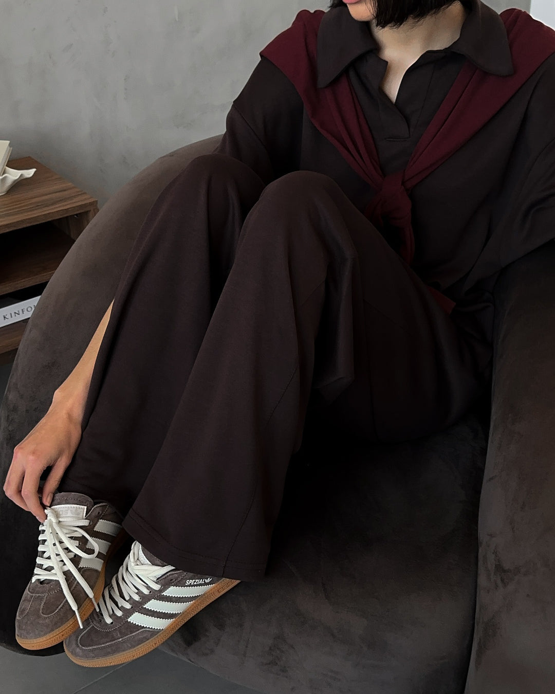 Kvinder Casual Bluse med Løs Pasform og Elegant Krave