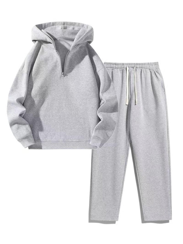 Kvinders behagelige hoodie jumpsuit med ergonomisk snit og praktisk lomme Skovae