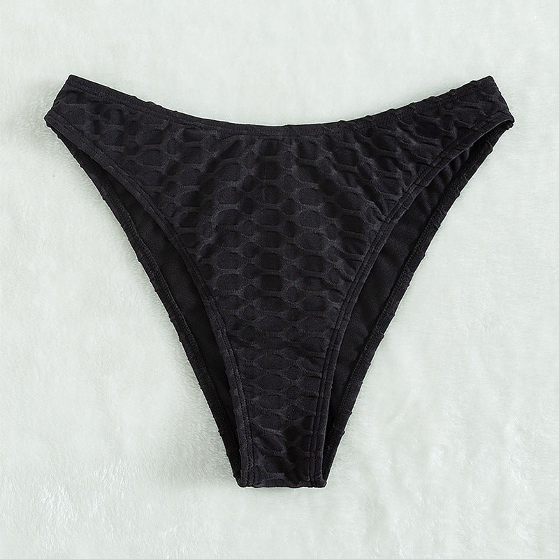Dame Højskåret Rib-Bikini-Buks Stilla