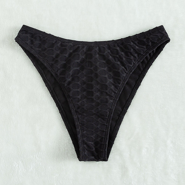 Dame Højskåret Rib-Bikini-Buks Stilla