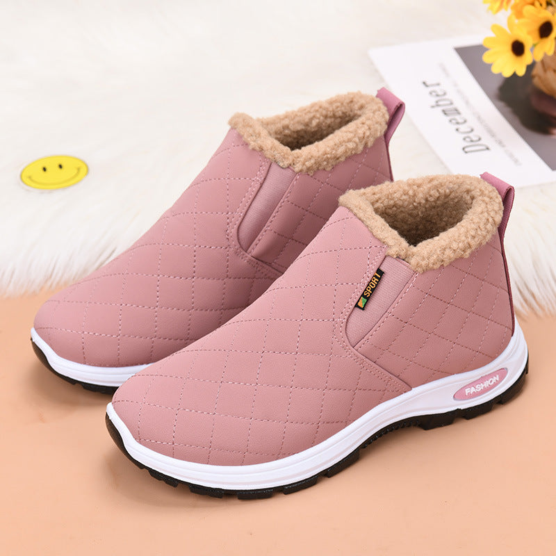 Femme Isolerede Quilted Slip-On Støvler Stilla