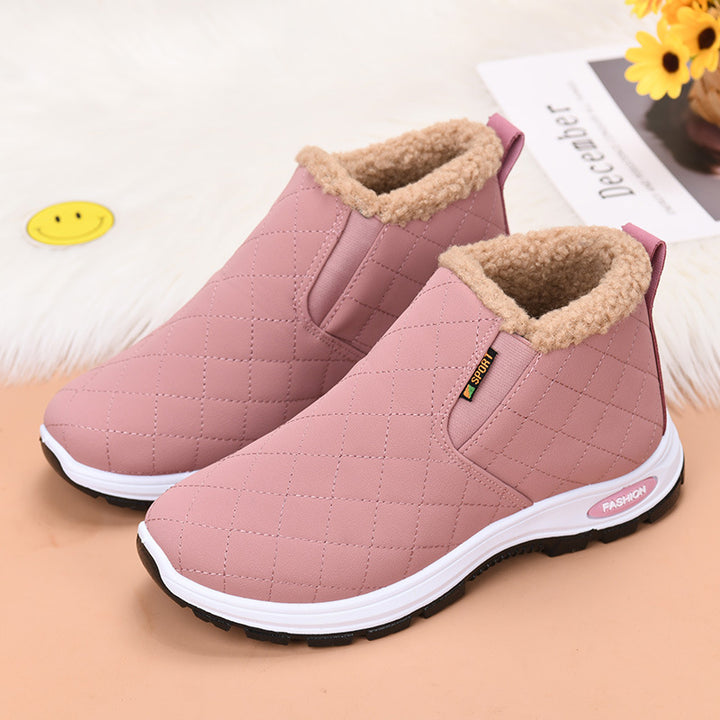 Femme Isolerede Quilted Slip-On Støvler Stilla