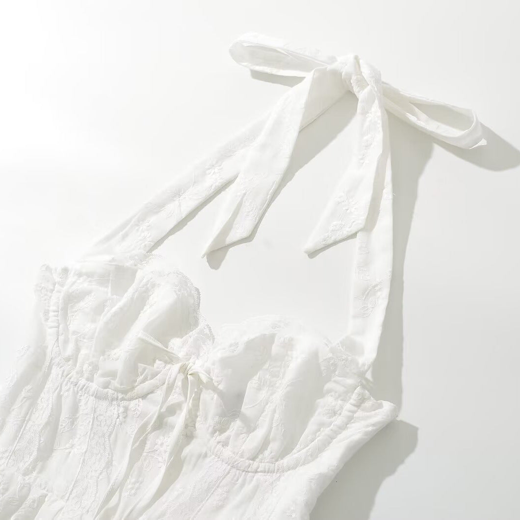 Femme Sweetheart-udskæring Fit-and-Flare Kjole Stilla