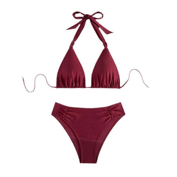 Dame Højskåret Triangle Bikini Sæt Stilla