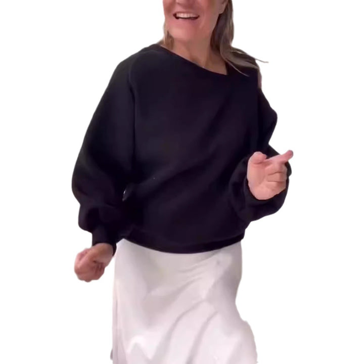 Dame Oversize Sweatshirt med elegant snit Stilla