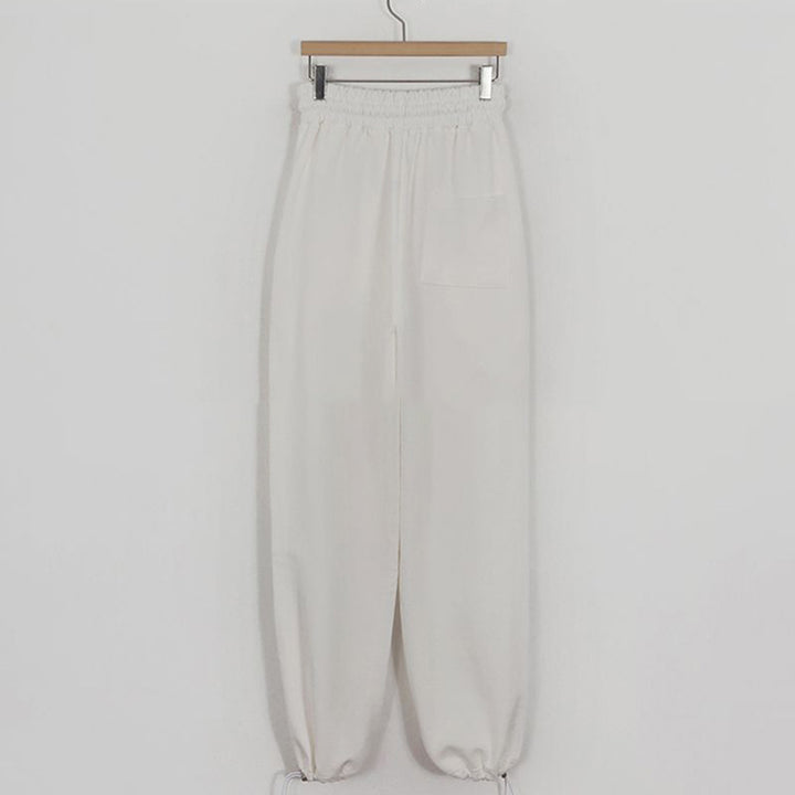Kvindernes komfortable, vide sweatpants med elastisk talje Stilla