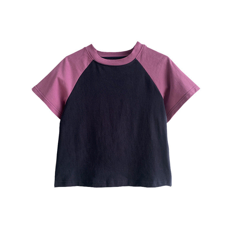 Femme Farveafstemt Løs T-Shirt Stilla