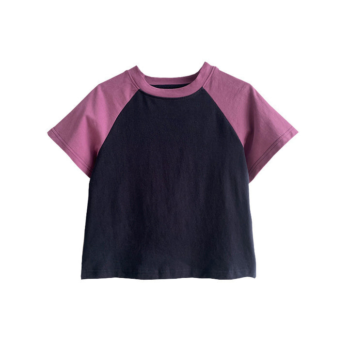 Femme Farveafstemt Løs T-Shirt Stilla