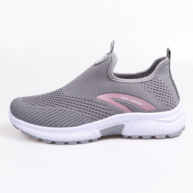 Femme Flexible Strik Slip-On Løbesneaker Stilla