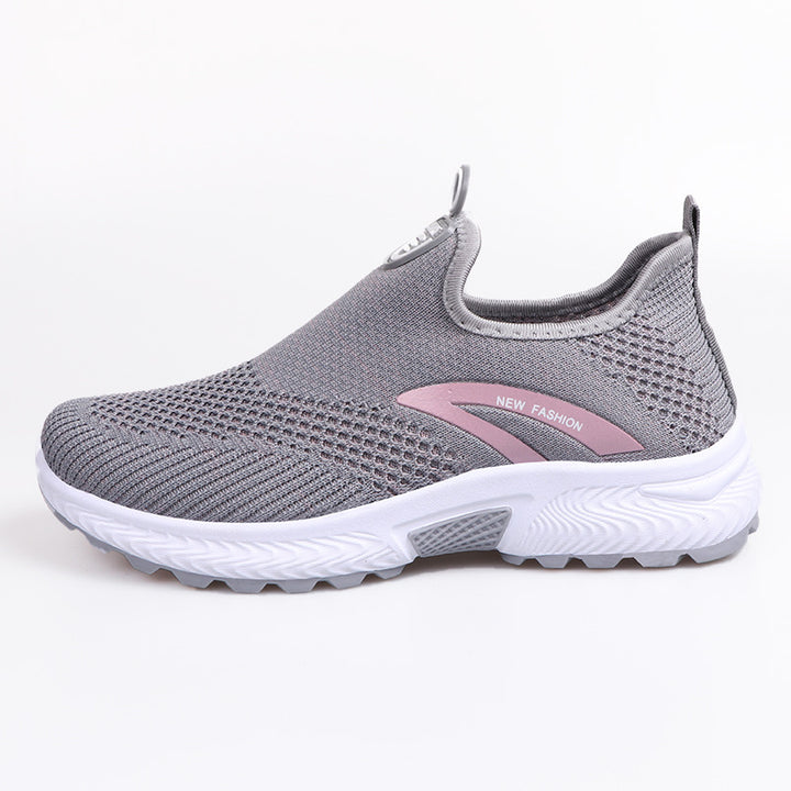 Femme Flexible Strik Slip-On Løbesneaker Stilla