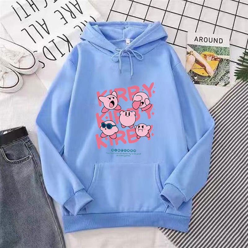 Kvinders hættetrøje med legende Kirby motiv Skovae