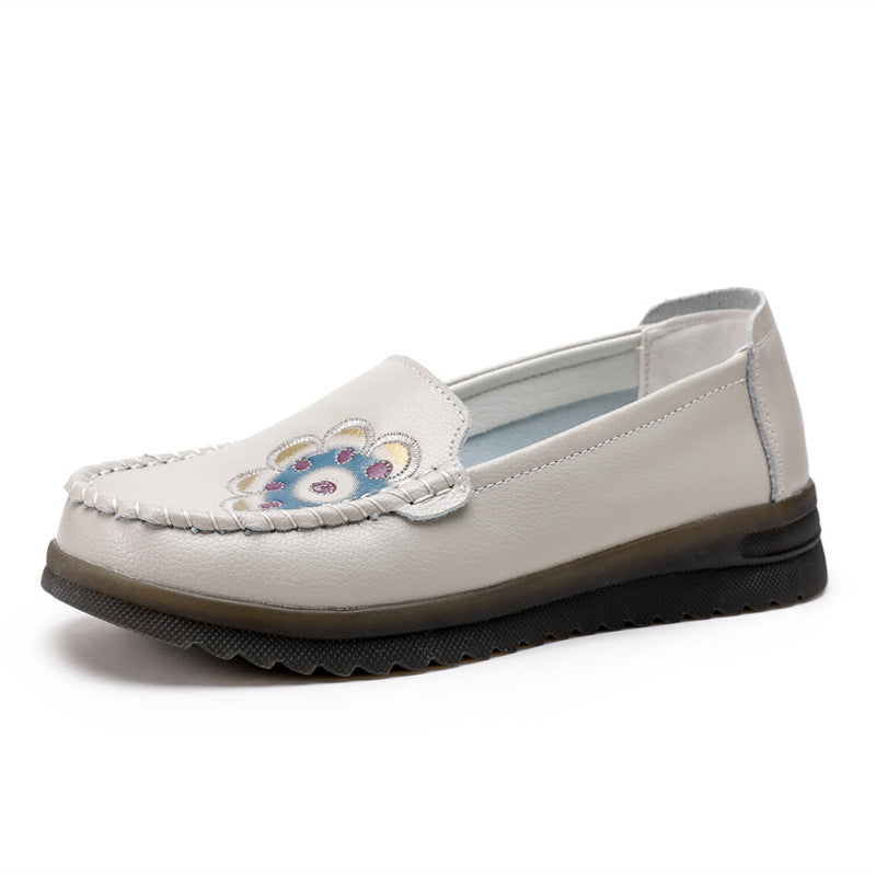 Dame Kunstnerisk Broderede Flade Slip-On Sko Stilla
