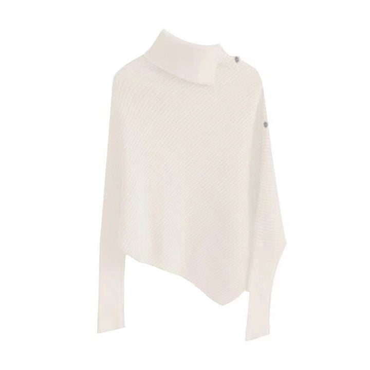 Kvindernes oversized trøje med asymmetrisk kant Stilla