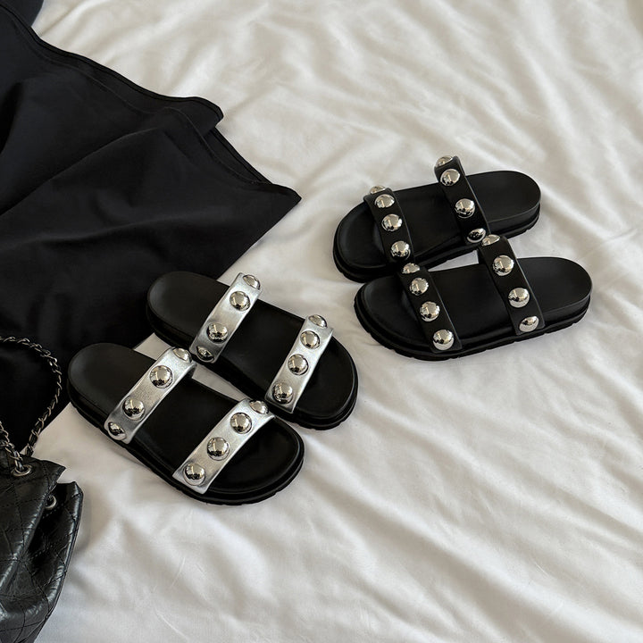 Femme Chic Nitter Slide Sandaler Stilla