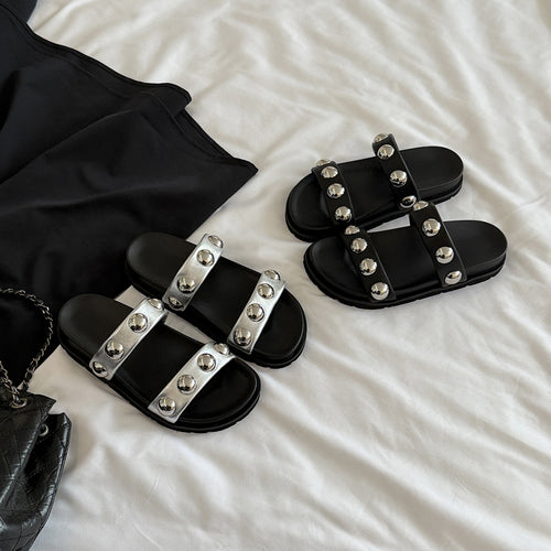 Femme Chic Nitter Slide Sandaler Stilla