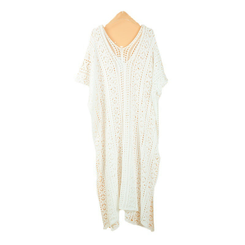 Damer Letvægt Åben Strand Kaftan Stilla
