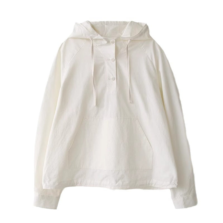 Kvinders casual hoodie bluse med innovativ skæring Stilla