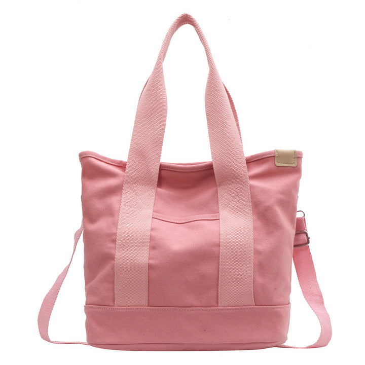 Femme Multifunktionel Canvas Transporttaske Stilla