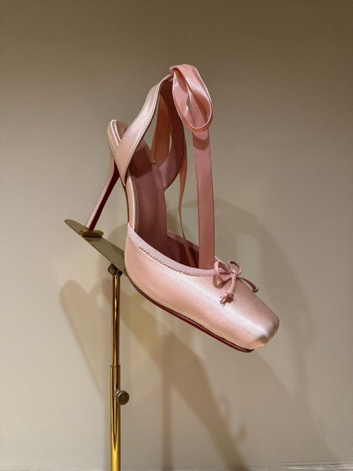 Dame Satin Balletstiletter Stilla