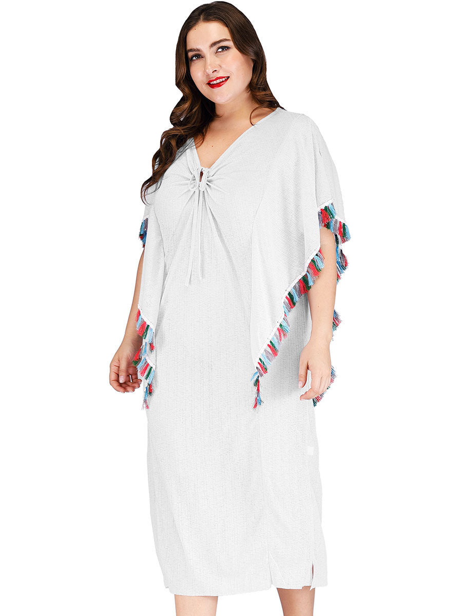 Femme Breezy Fringe Overgang Stilla