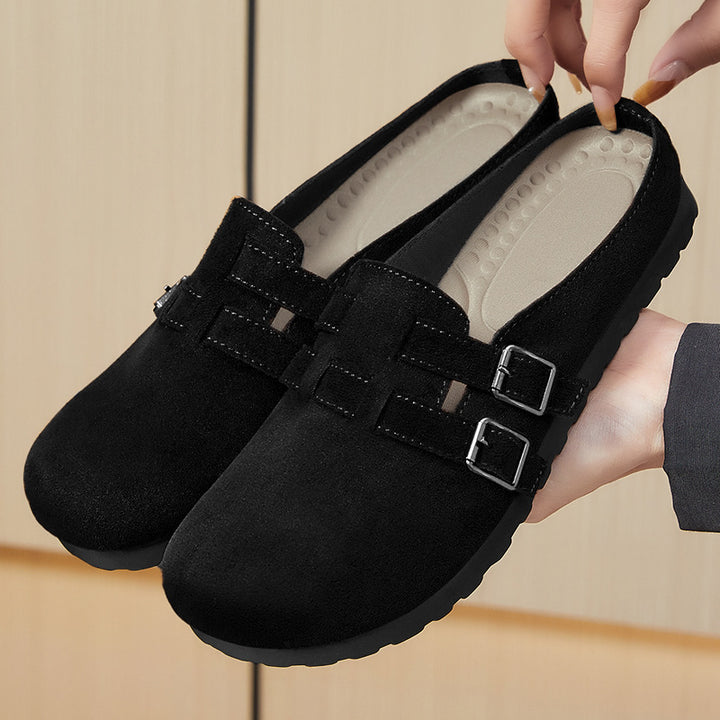 Femme Slip-On Clogs med justerbart spænde design Stilla