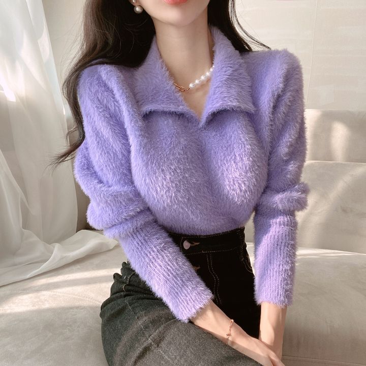 Femme Cozy Tekstureret Strikpullover Stilla