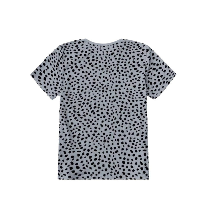 Dame afslappet T-shirt med prikkemønster Stilla