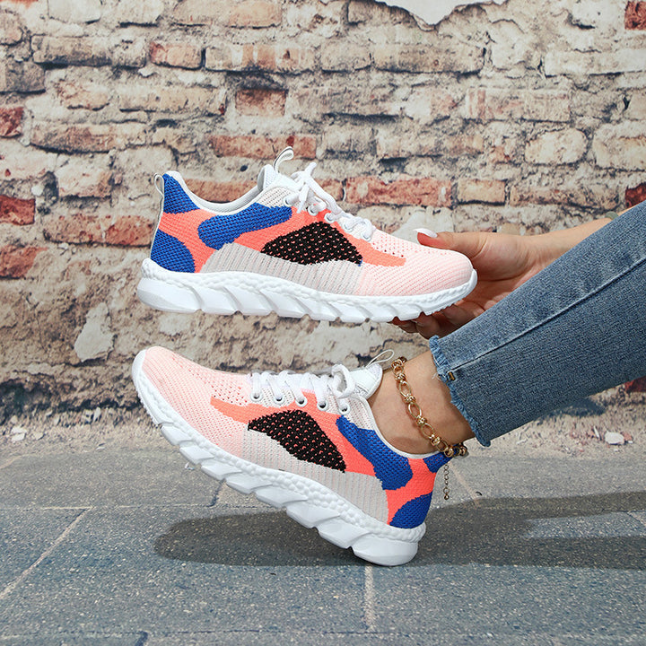Dame Åndbare Fritidssneakers med innovativ sålekonstruktion Stilla